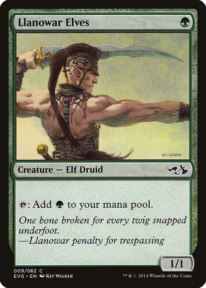 Llanowar Elves 9 (Duel Decks: Anthology)  | Good Games Adelaide SA