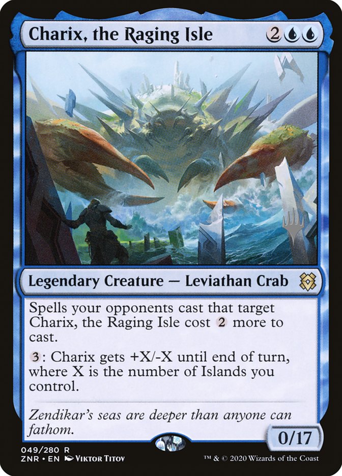 Charix, the Raging Isle (Promo Pack) [Zendikar Rising Promos] | Good Games Adelaide SA