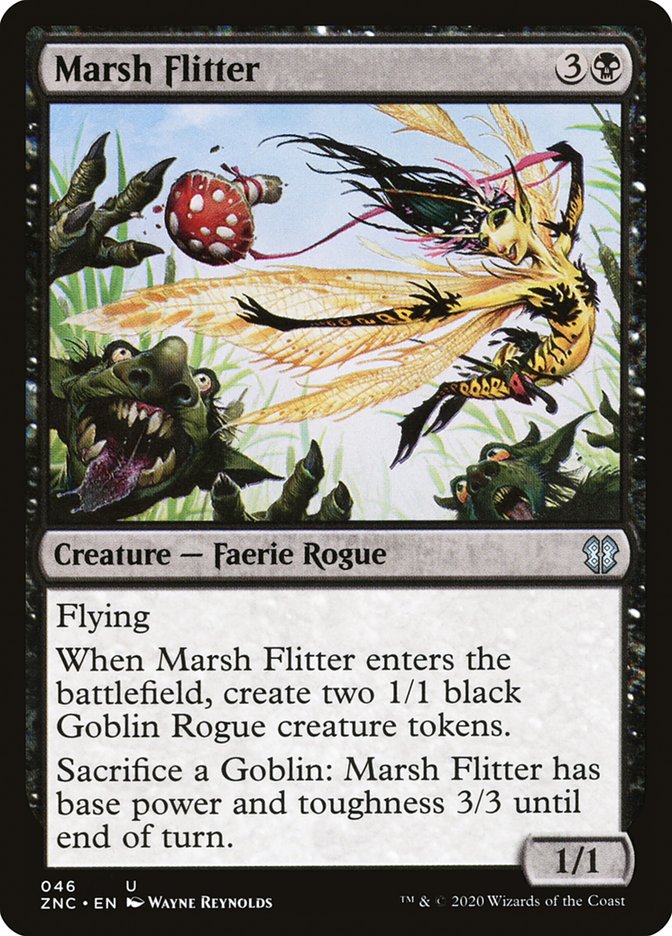 Marsh Flitter 46 (Commander: Zendikar Rising)  | Good Games Adelaide SA
