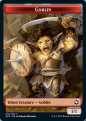 Dungeon of the Mad Mage // Goblin Double-sided Token [Dungeons & Dragons: Adventures in the Forgotten Realms Tokens] | Good Games Adelaide SA