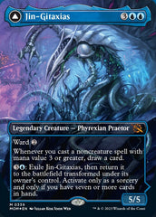 Jin-Gitaxias // The Great Synthesis (Borderless Alternate Art) [March of the Machine] | Good Games Adelaide SA