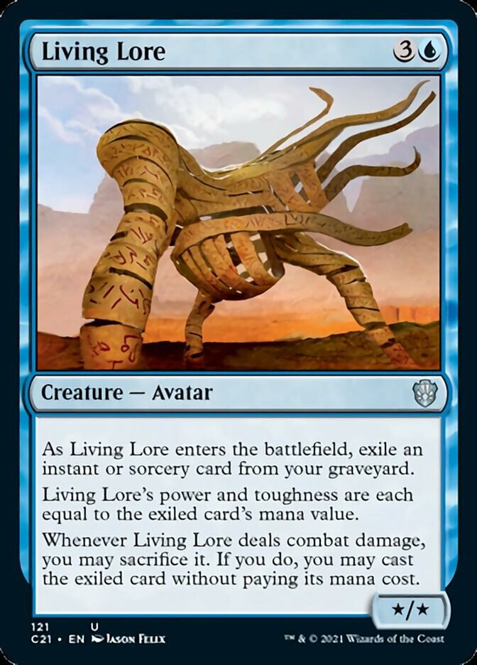 Living Lore [Commander 2021] | Good Games Adelaide SA