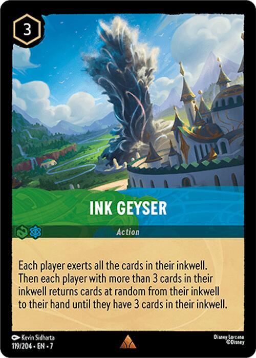 Ink Geyser 119/204 (Archazia's Island)  | Good Games Adelaide SA