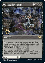 Selfless Glyphweaver // Deadly Vanity [Strixhaven: School of Mages Prerelease Promos] | Good Games Adelaide SA