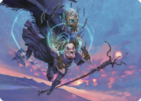 Zur, Eternal Schemer Art Card 1 [Dominaria United Art Series] | Good Games Adelaide SA