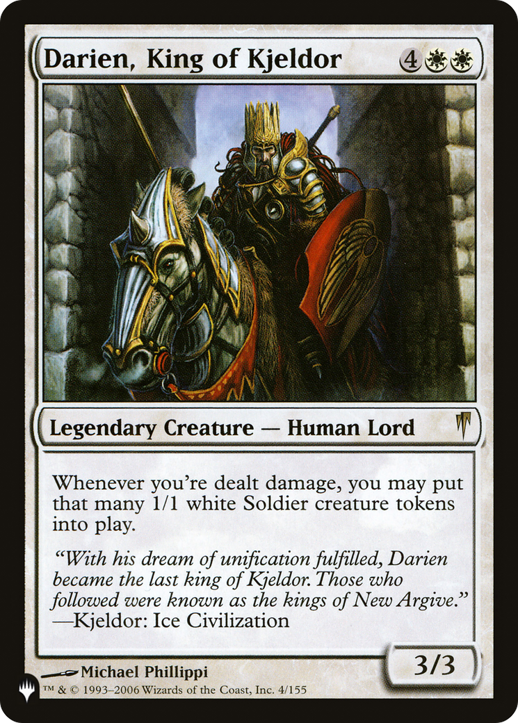 Darien, King of Kjeldor [The List] | Good Games Adelaide SA
