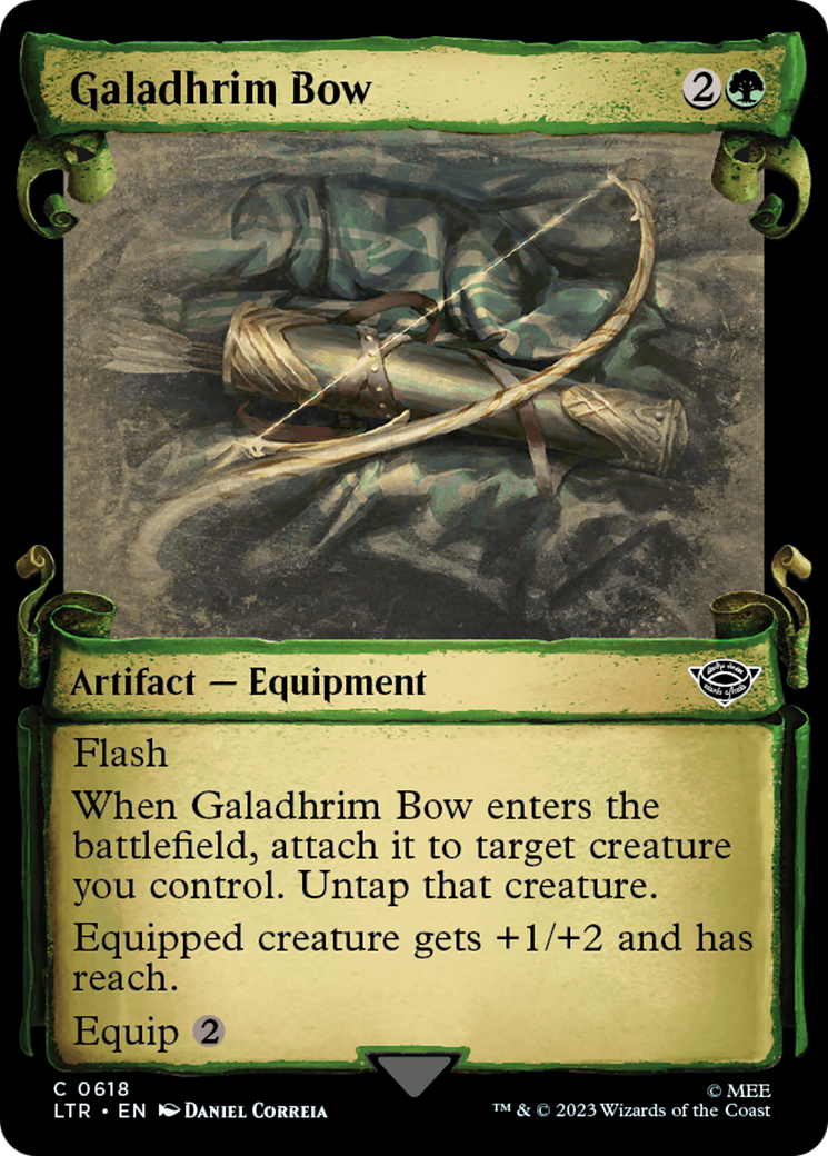 Galadhrim Bow [The Lord of the Rings: Tales of Middle-Earth Showcase Scrolls] | Good Games Adelaide SA