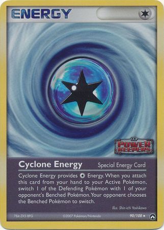 Cyclone Energy (90/108) (Stamped) [EX: Power Keepers] | Good Games Adelaide SA