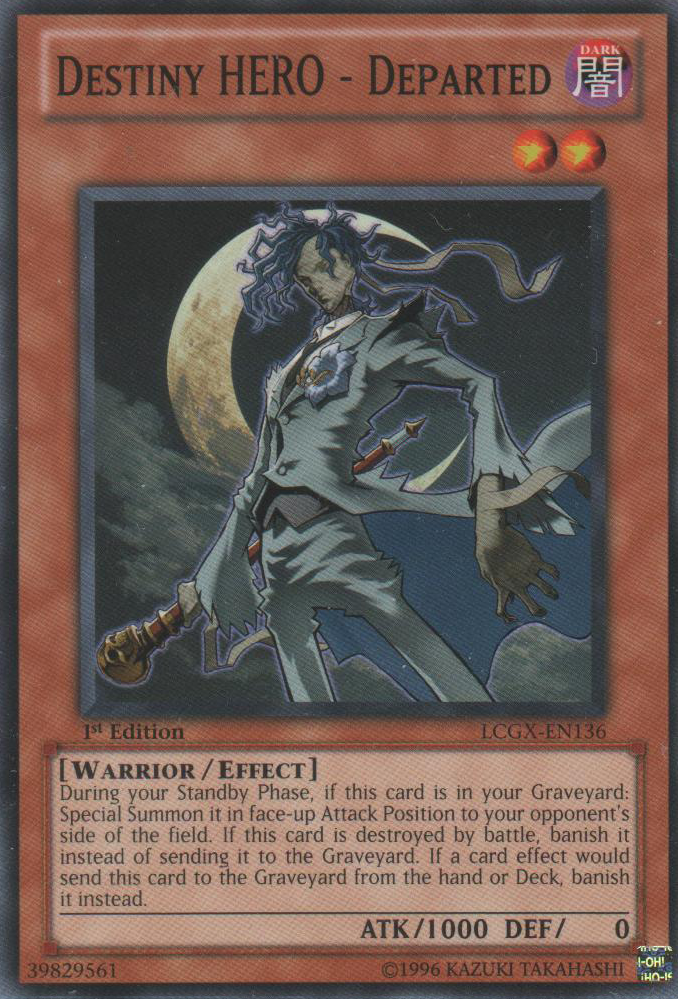 Destiny HERO - Departed [LCGX-EN136] Common | Good Games Adelaide SA