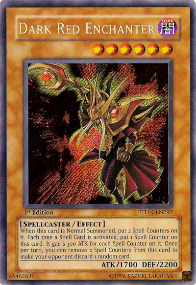 Dark Red Enchanter [PTDN-EN097] Secret Rare | Good Games Adelaide SA