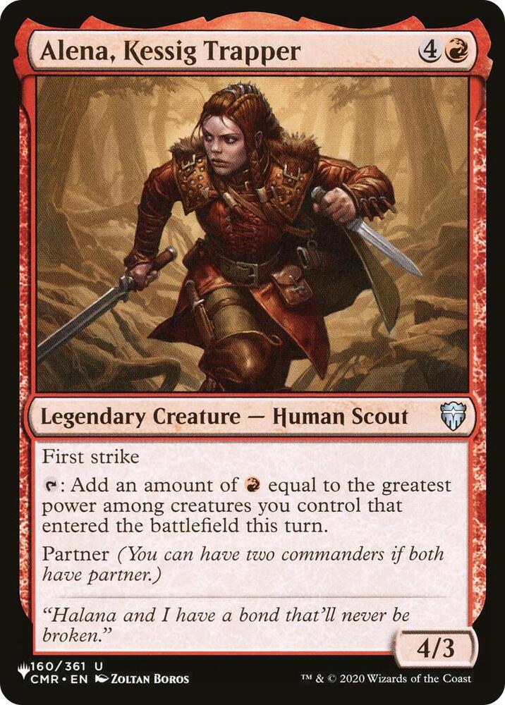 Alena Kessig Trapper 160/361 (The List Reprints)  | Good Games Adelaide SA
