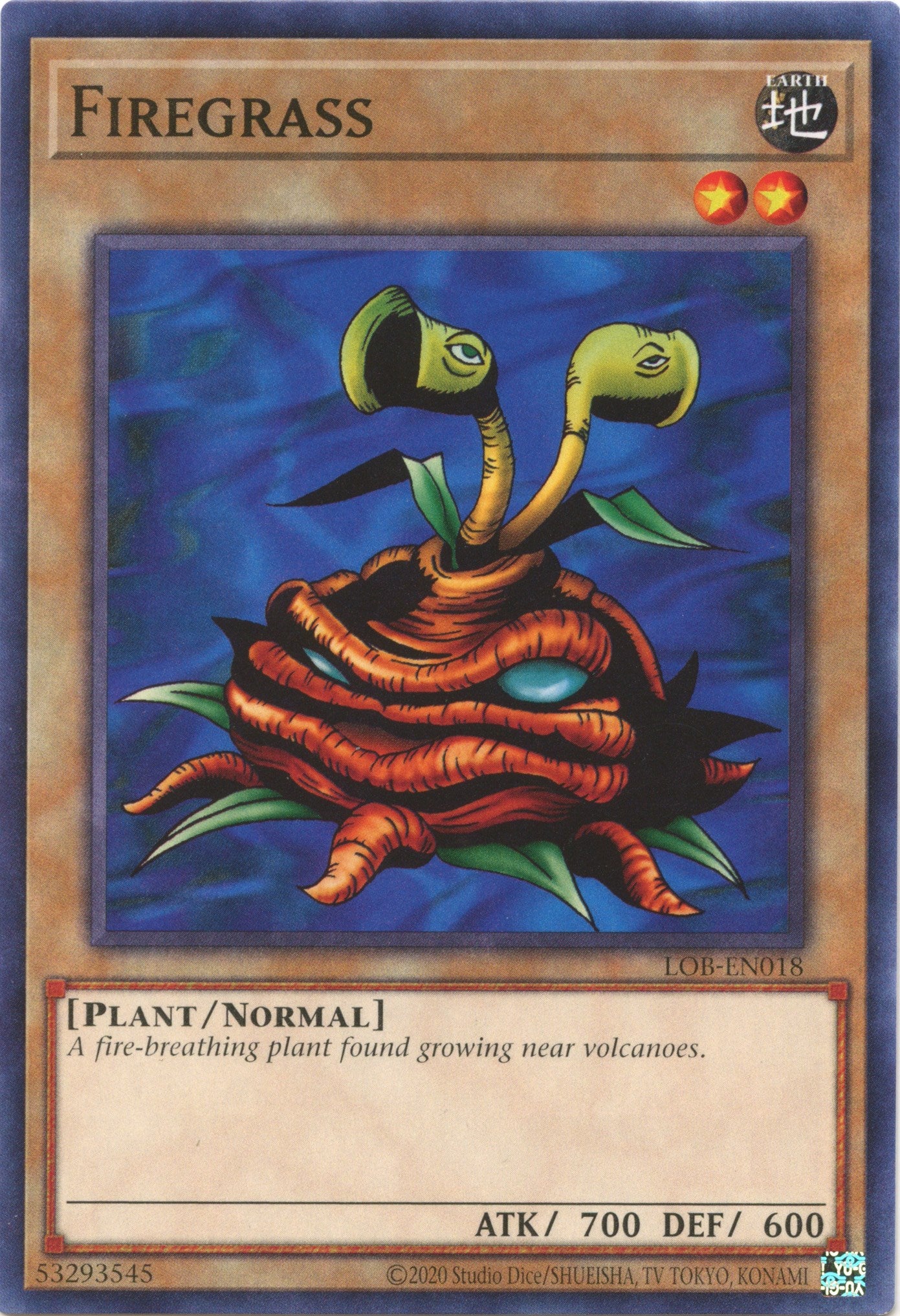 Firegrass (25th Anniversary) [LOB-EN018] Common | Good Games Adelaide SA