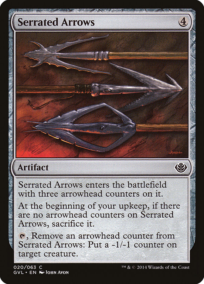 Serrated Arrows 20 (Duel Decks: Anthology)  | Good Games Adelaide SA