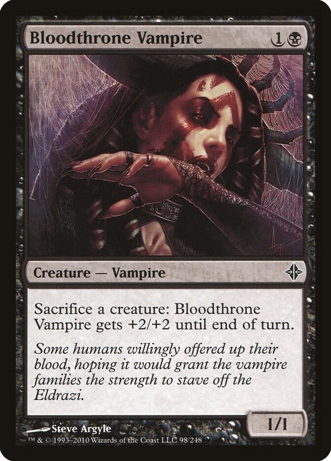 Bloodthrone Vampire 98 (Rise of the Eldrazi)  | Good Games Adelaide SA