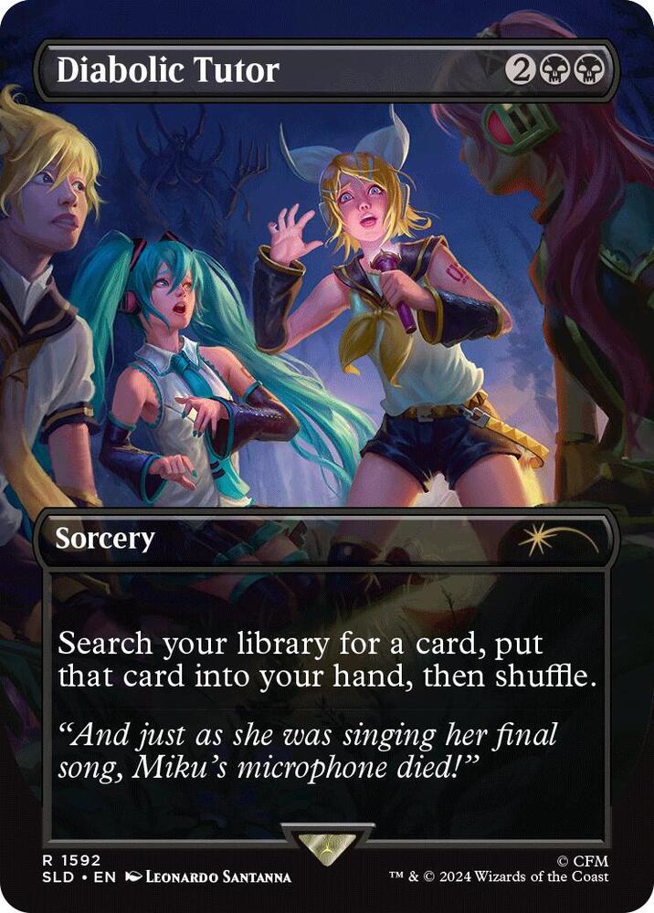 Diabolic Tutor 1592 1592 (Secret Lair Drop Series)  | Good Games Adelaide SA