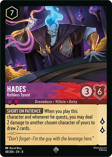 Hades - Ruthless Tyrant (48/204) [Reign of Jafar] | Good Games Adelaide SA