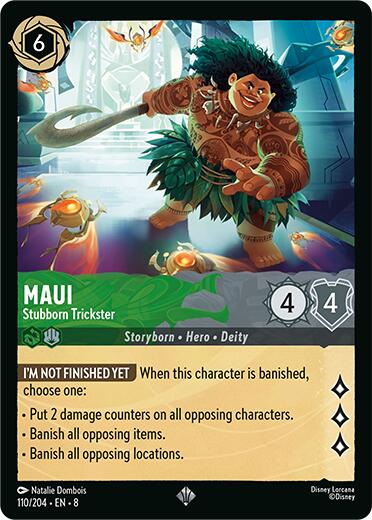 Maui - Stubborn Trickster (110/204) [Reign of Jafar] | Good Games Adelaide SA