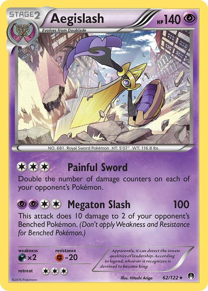 Aegislash 62/122 (XY - BREAKpoint)  - Holofoil | Good Games Adelaide SA