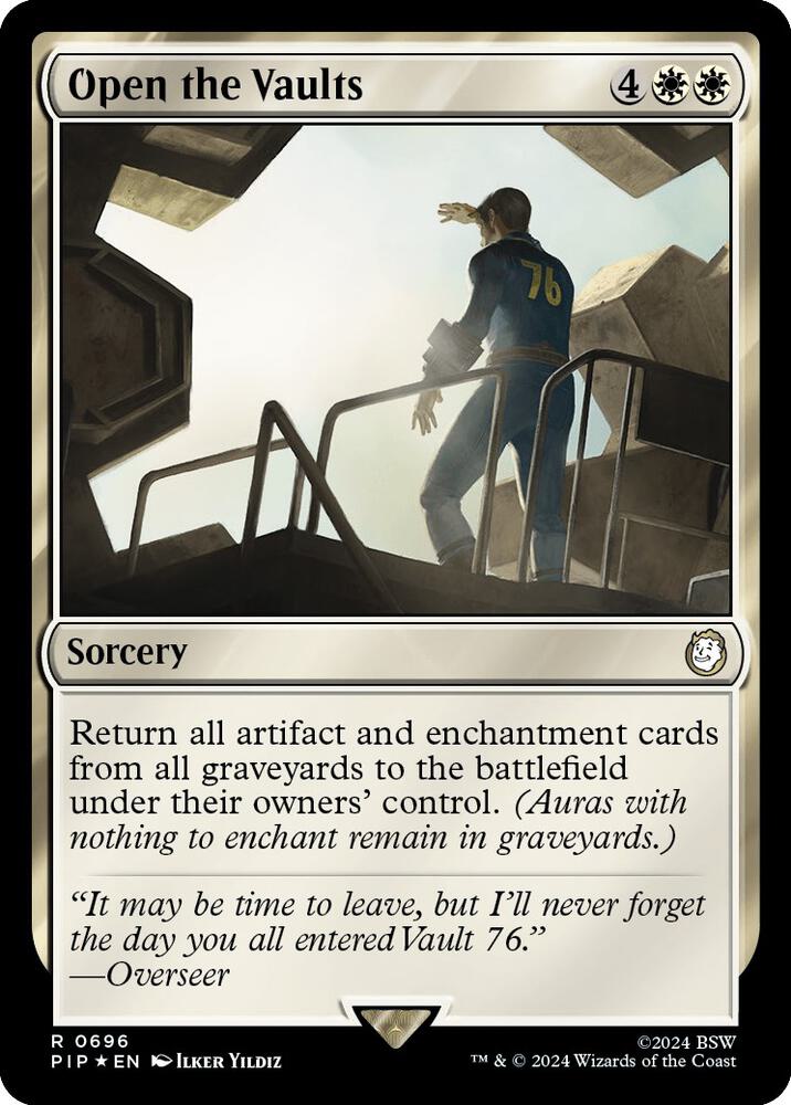 Open the Vaults 696 (Universes Beyond: Fallout)  - Foil | Good Games Adelaide SA