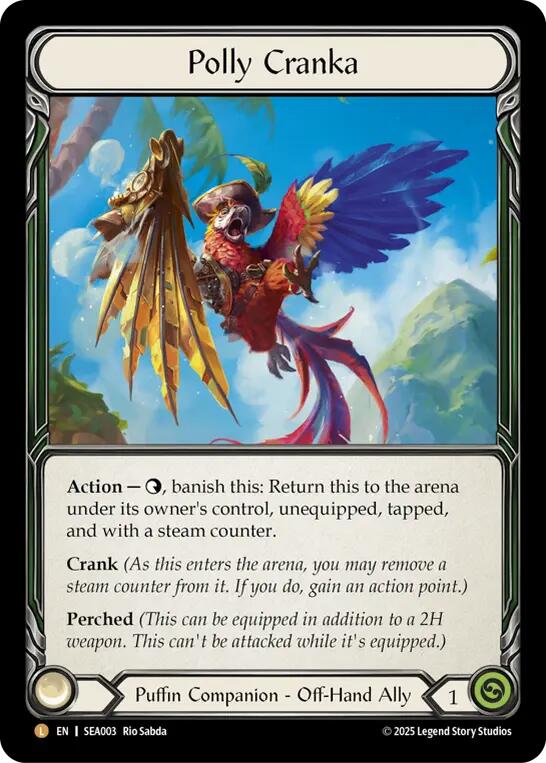 Polly Cranka (Rainbow Foil) [SEA003] (High Seas)  Rainbow Foil | Good Games Adelaide SA