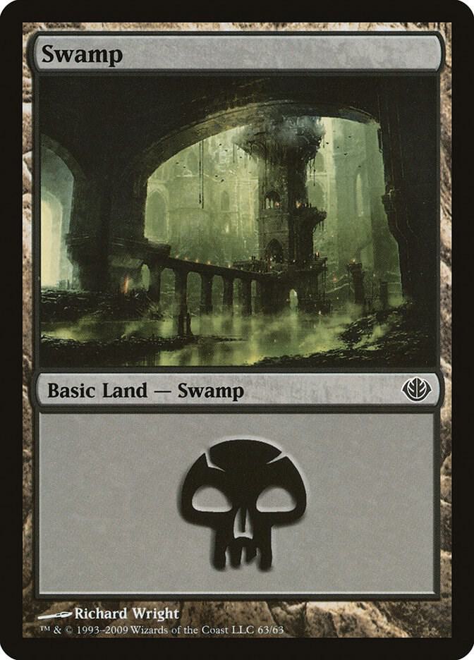 Swamp 63 63 (Duel Decks: Garruk vs. Liliana)  | Good Games Adelaide SA