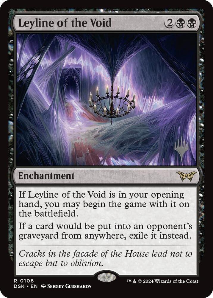 Leyline of the Void 106 (Promo Pack: Duskmourn: House of Horror)  | Good Games Adelaide SA