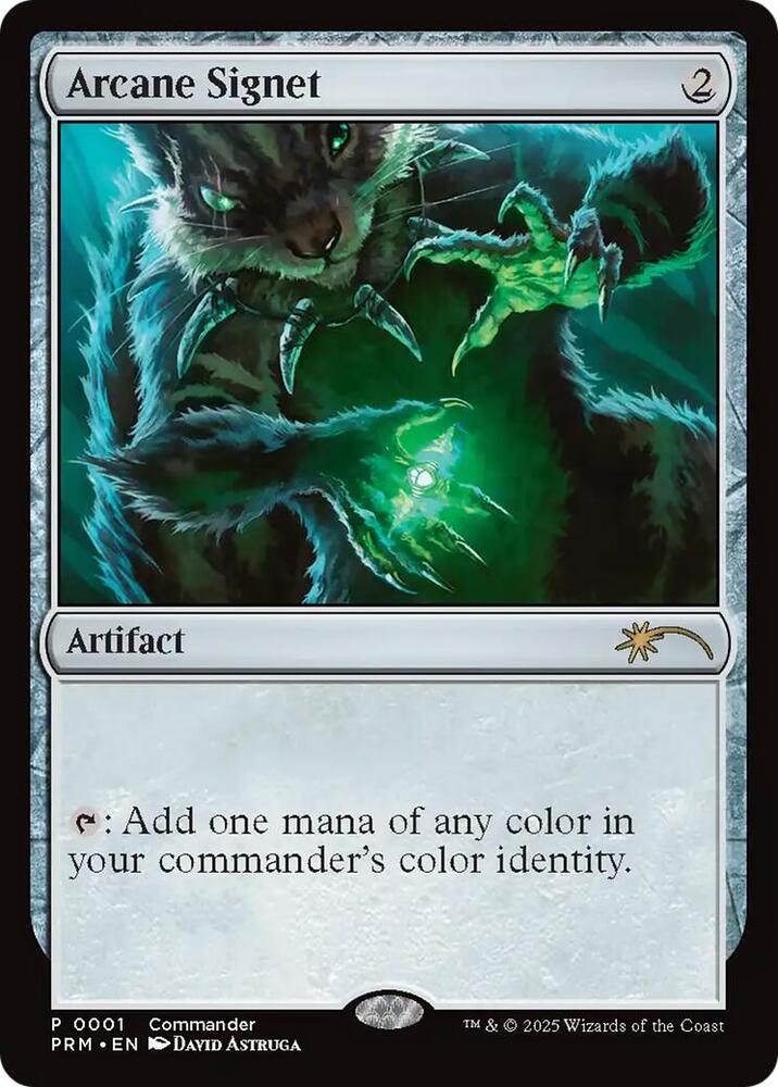 Arcane Signet CommandFest 1 (MagicFest Cards)  | Good Games Adelaide SA