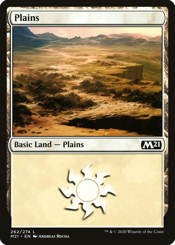 Plains (262) [Core Set 2021] | Good Games Adelaide SA