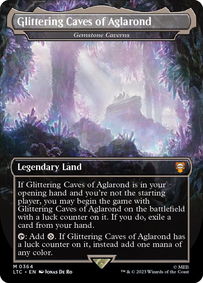 Glittering Caves of Aglarond Gemstone Caverns 364 (Commander: The Lord of the Rings: Tales of Middle-earth)  | Good Games Adelaide SA