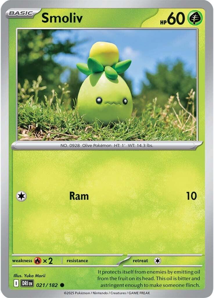 Smoliv (021/182) [Scarlet & Violet: Destined Rivals] | Good Games Adelaide SA