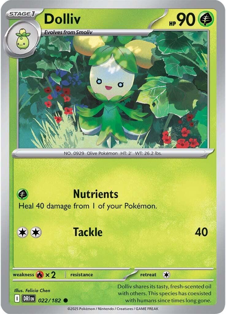 Dolliv (022/182) [Scarlet & Violet: Destined Rivals] | Good Games Adelaide SA
