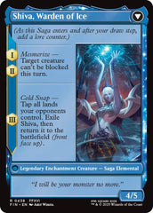 Jill, Shiva's Dominant // Shiva, Warden of Ice (Extended Art) [FINAL FANTASY] | Good Games Adelaide SA