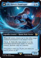 Jill, Shiva's Dominant // Shiva, Warden of Ice (Extended Art) [FINAL FANTASY] | Good Games Adelaide SA