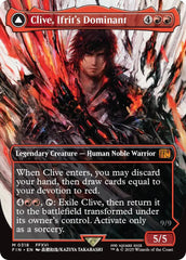 Clive, Ifrit's Dominant // Ifrit, Warden of Inferno (Borderless) (0318) [FINAL FANTASY] | Good Games Adelaide SA