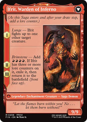 Clive, Ifrit's Dominant // Ifrit, Warden of Inferno (Extended Art) [FINAL FANTASY] | Good Games Adelaide SA