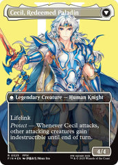 Cecil, Dark Knight // Cecil, Redeemed Paladin (Borderless) (Surge Foil) [FINAL FANTASY] | Good Games Adelaide SA
