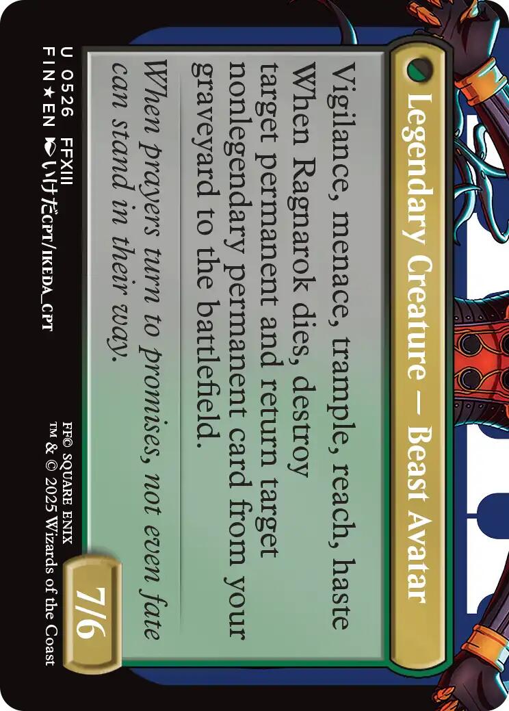 Fang, Fearless l'Cie (Borderless) (Surge Foil) [FINAL FANTASY] | Good Games Adelaide SA