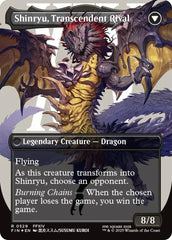 Zenos yae Galvus // Shinryu, Transcendent Rival (Borderless) (Surge Foil) [FINAL FANTASY] | Good Games Adelaide SA
