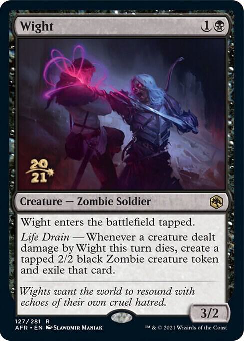 Wight 127 (Prerelease Cards)  - Foil | Good Games Adelaide SA