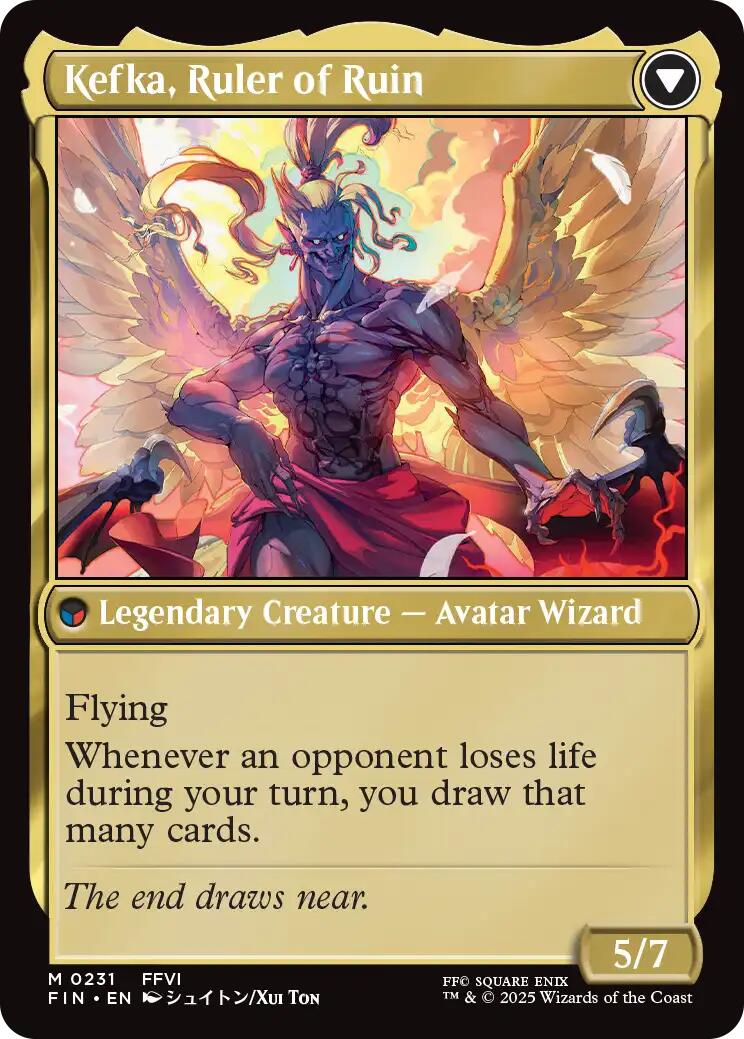 Kefka, Court Mage // Kefka, Ruler of Ruin [FINAL FANTASY] | Good Games Adelaide SA
