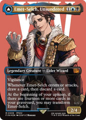Emet-Selch, Unsundered // Hades, Sorcerer of Eld (Borderless) (Surge Foil) [FINAL FANTASY] | Good Games Adelaide SA