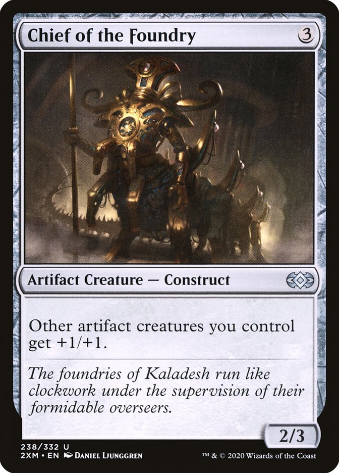 Chief of the Foundry 238 (Double Masters)  - Foil | Good Games Adelaide SA