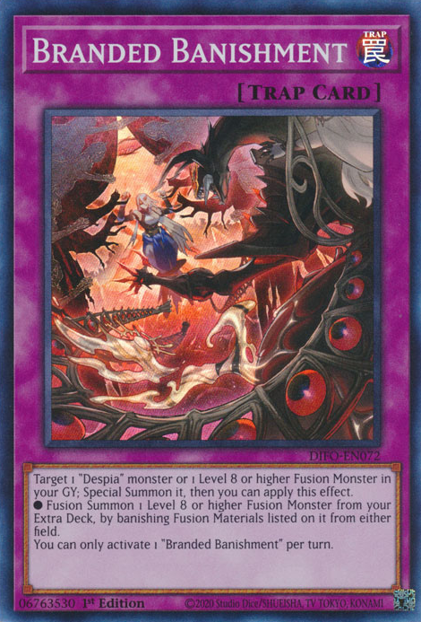 Branded Banishment [DIFO-EN072] Super Rare | Good Games Adelaide SA