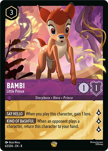 Bambi - Little Prince (63/204) [Reign of Jafar] | Good Games Adelaide SA