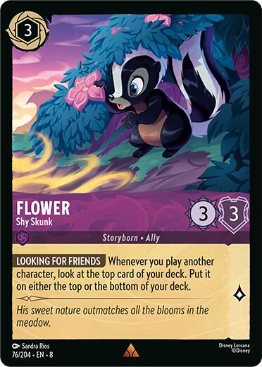 Flower - Shy Skunk (76/204) [Reign of Jafar] | Good Games Adelaide SA