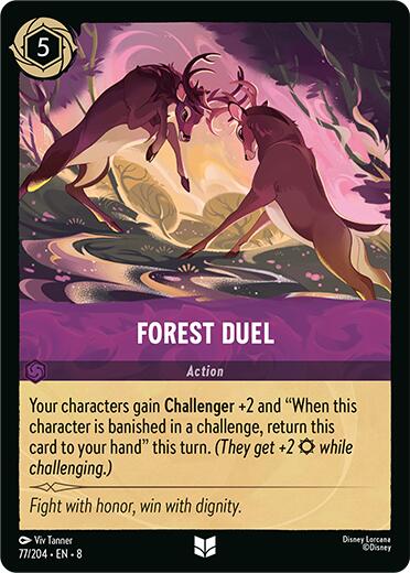 Forest Duel (77/204) [Reign of Jafar] | Good Games Adelaide SA