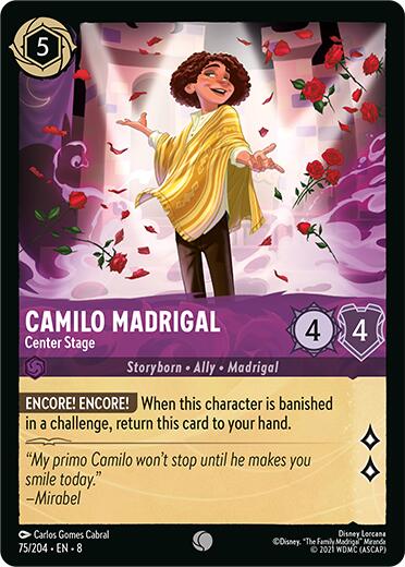Camilo Madrigal - Center Stage (75/204) [Reign of Jafar] | Good Games Adelaide SA