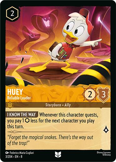 Huey - Reliable Leader (3/204) [Reign of Jafar] | Good Games Adelaide SA