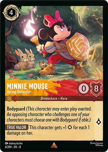 Minnie Mouse - Daring Defender (6/204) [Reign of Jafar] | Good Games Adelaide SA