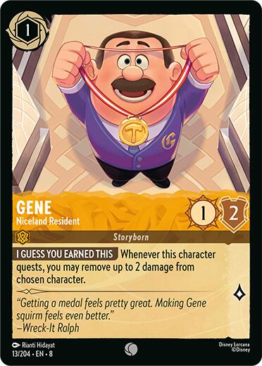 Gene - Niceland Resident (13/204) [Reign of Jafar] | Good Games Adelaide SA